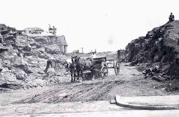 The Construction of the First Block of Forest Avenue